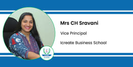 Interview Mrs CH Sravani Vice Principal at Icreate Business School